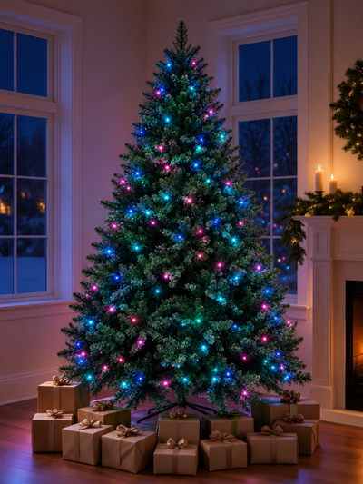 Smart RGB Pre-Lit Christmas Tree
