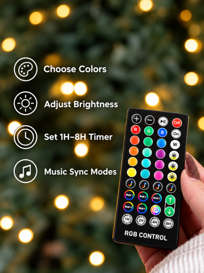 Smart RGB Pre-Lit Christmas Tree