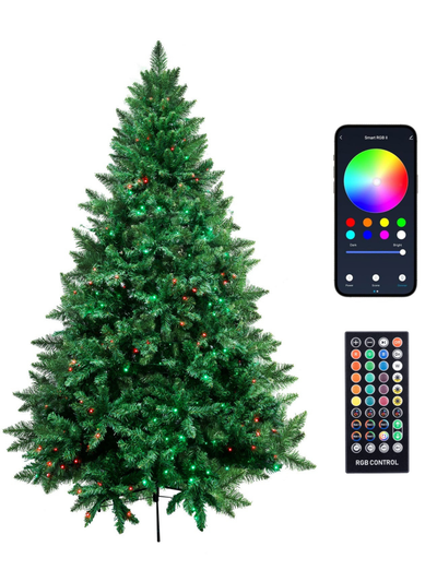 Smart RGB Pre-Lit Christmas Tree